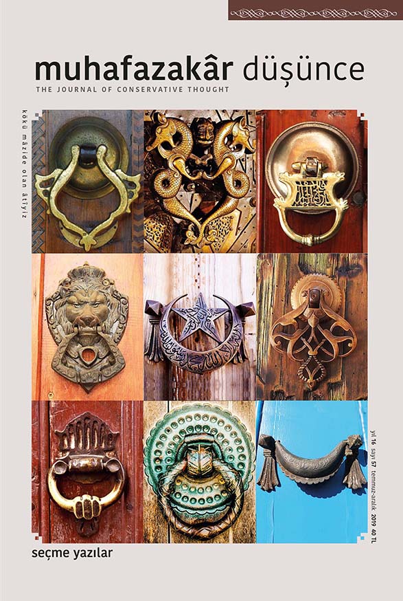 Muhafazakar Düşünce Dergisi 57. Sayı-Seçme Yazılar
